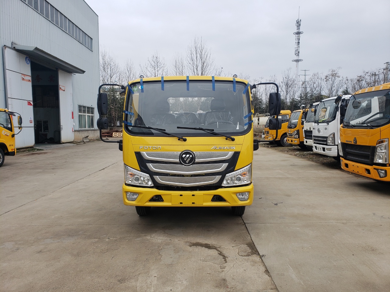 國六藍牌歐馬可清障車(chē)