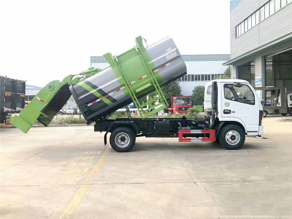 國六6方東風(fēng)D6餐廚垃圾車(chē)