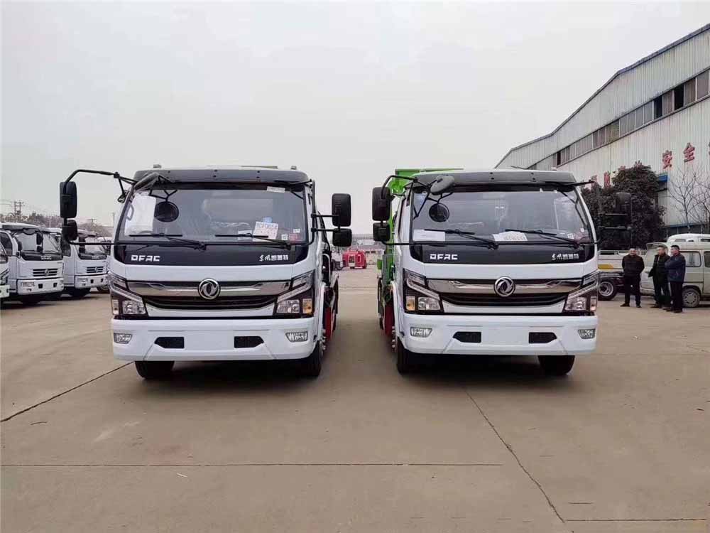 國六8方東風(fēng)D7餐廚垃圾車(chē)