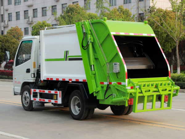 國六 藍牌 4方 凱馬壓縮垃圾車(chē)