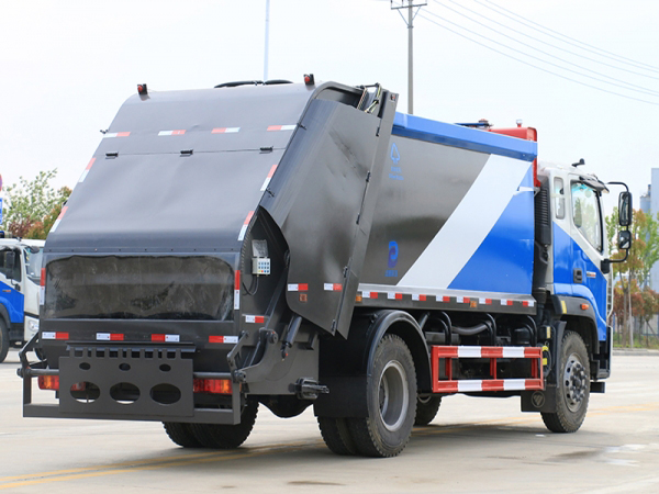 國六福田壓縮垃圾車(chē)