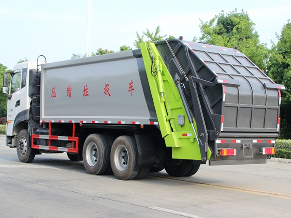 國六東風(fēng)天龍 20方 壓縮垃圾車(chē)