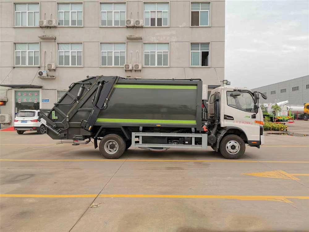 國六8立方江淮V7 壓縮垃圾車(chē)