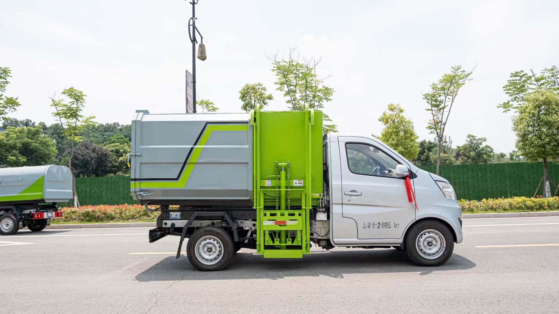 長(cháng)安3方掛桶垃圾車(chē)