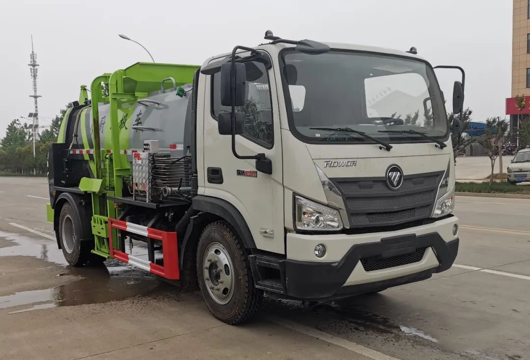 福田瑞沃國六餐廚垃圾車(chē)