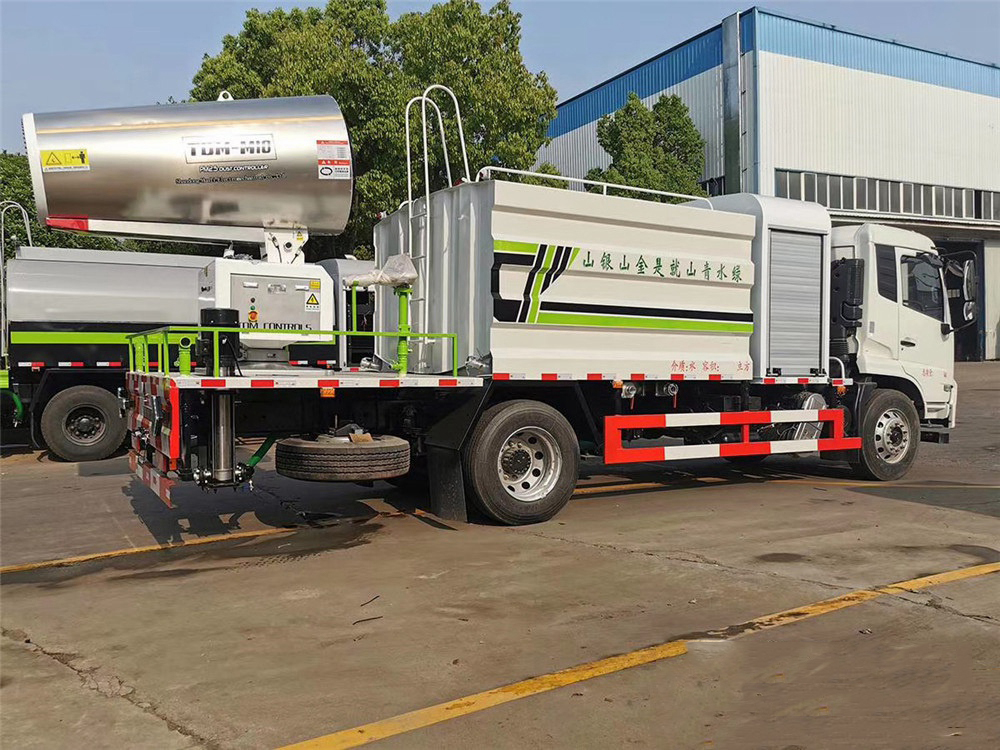 國六12方東風(fēng)天錦 抑塵車(chē)50-100米