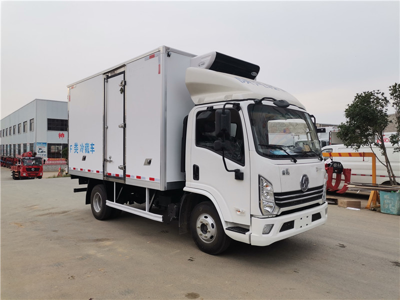 國六 陜汽德龍K3000藍牌冷藏車(chē)