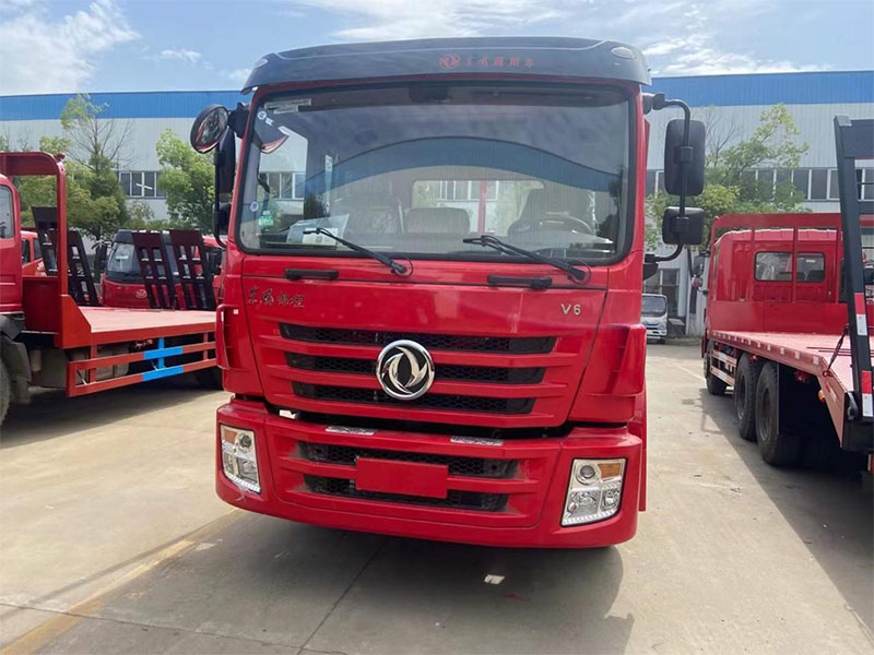 國六東風(fēng)錦程單橋平板運輸車(chē)