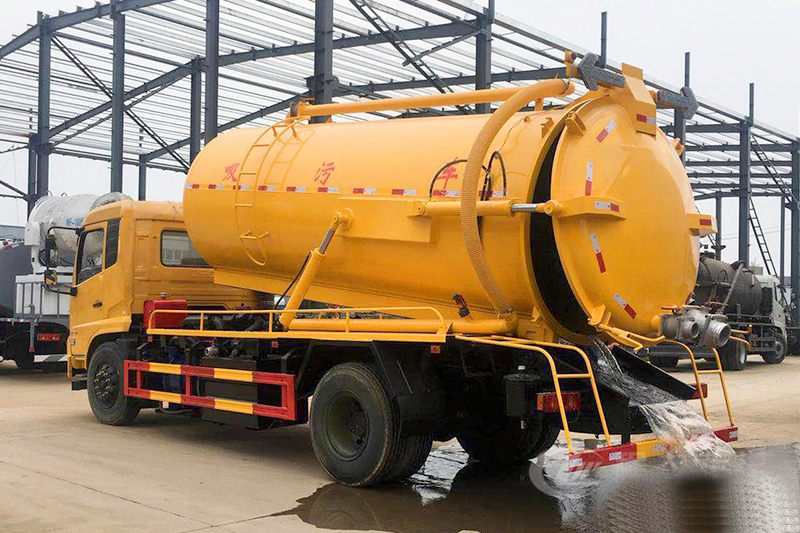 國六東風(fēng)天錦 12方 吸污車(chē)