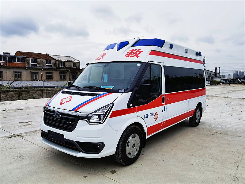 福特新時(shí)代長(cháng)軸ABS一體化內飾救護車(chē)