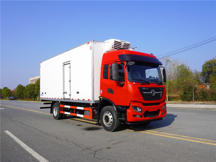 國六 東風(fēng)天錦KR高頂雙臥6.8米冷藏車(chē)